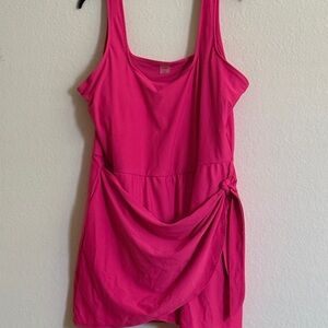 Pink Old Navy Swimsuit with Side Tie